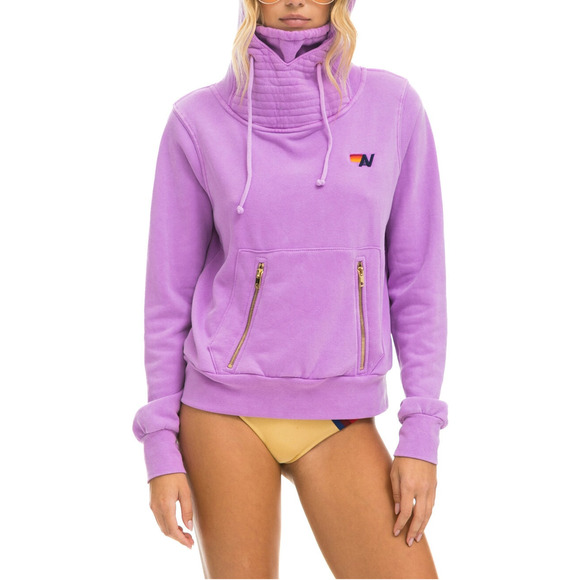 Aviator Nation Tops - Aviator Nation 'Ninja' Purple Logo Pullover Hoodie Size M